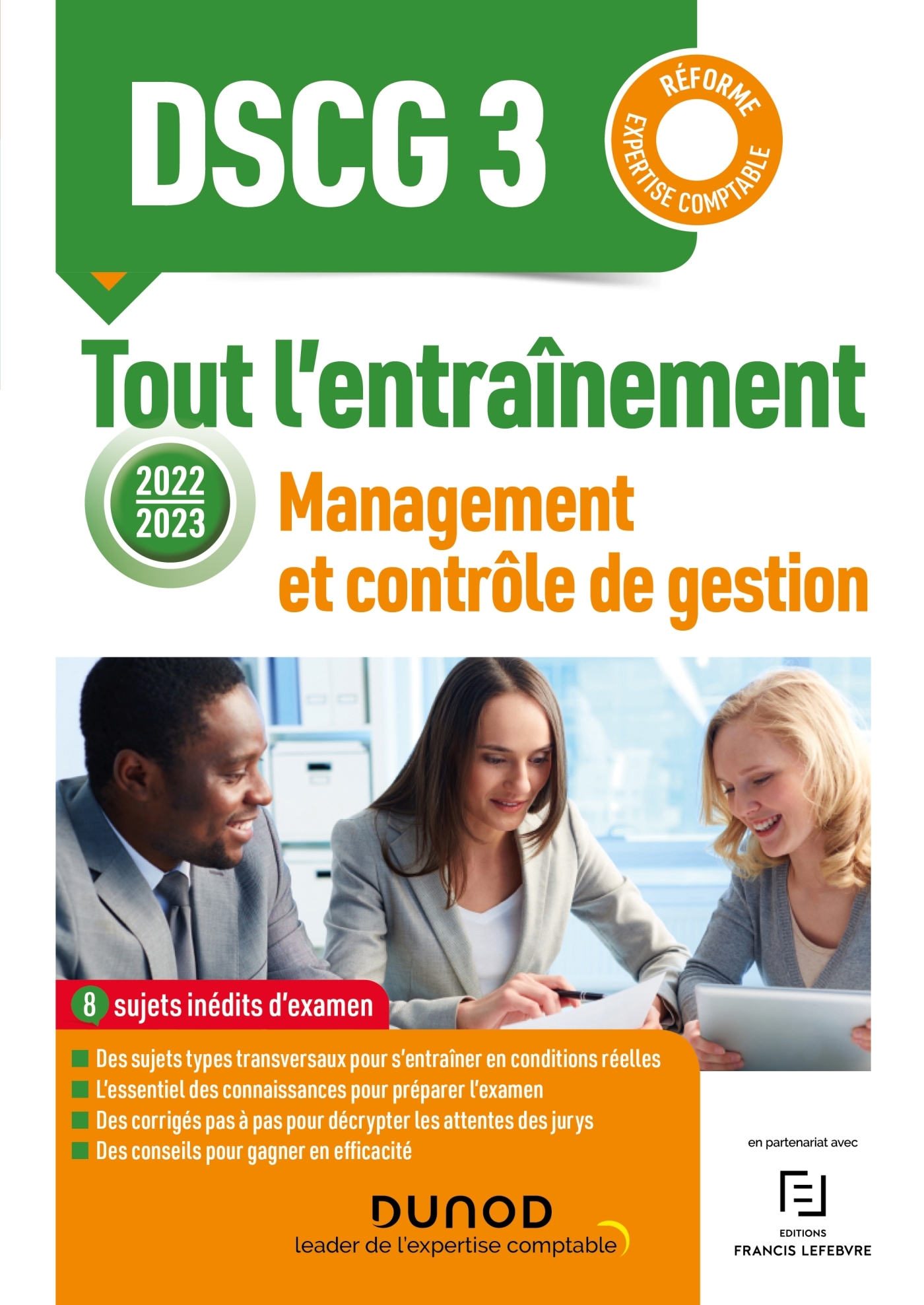 DSCG 3 - Management et contrôle de gestion - Tout l'entraînement 2022-2023