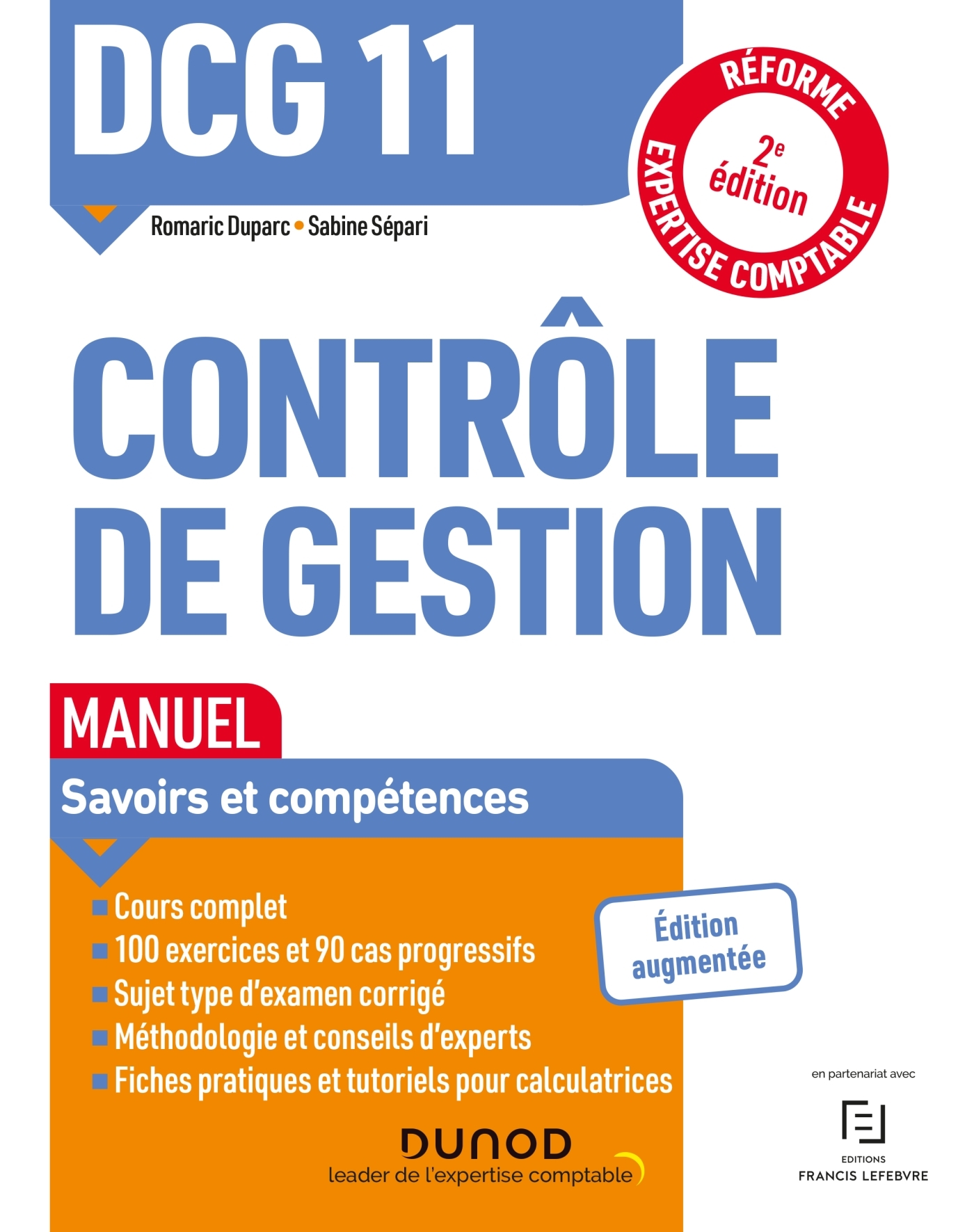 DCG 11 Contrôle de gestion - Manuel - 2e éd.