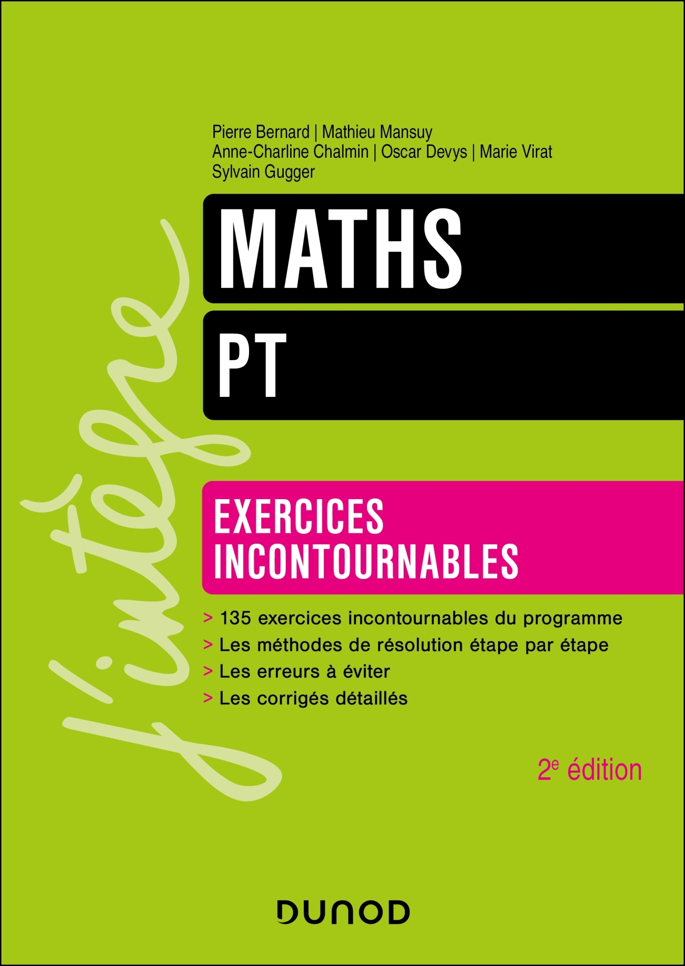 Maths - Exercices incontournables - PT - 2e éd.