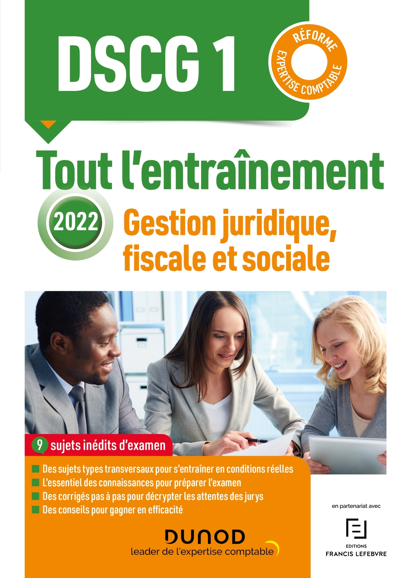 DSCG 1 - Gestion juridique, fiscale et sociale 2022