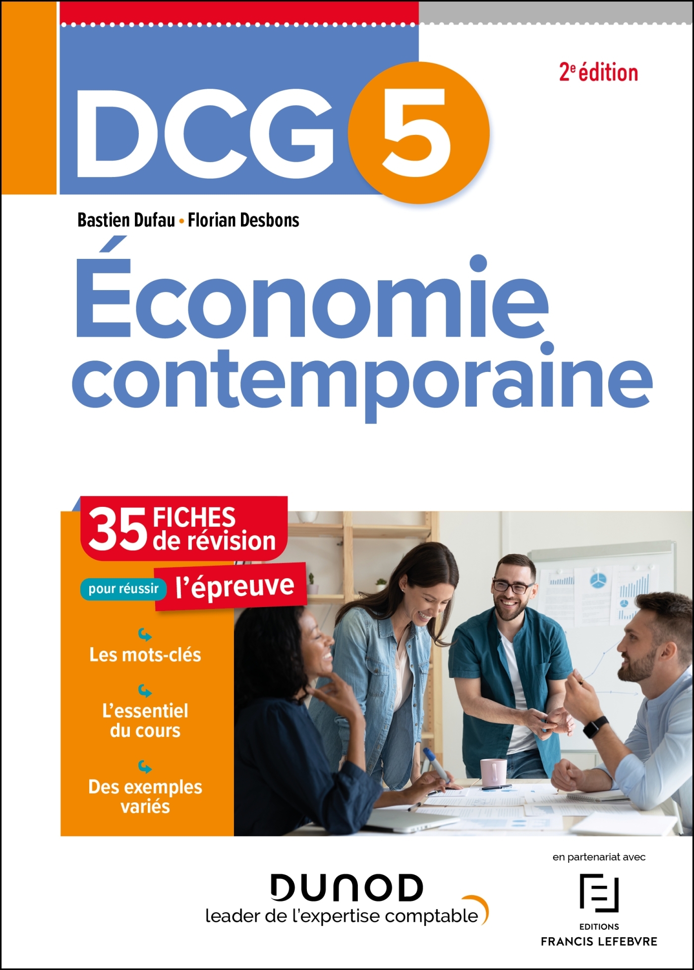 DCG 5 Economie contemporaine - Fiches de révision - 2e éd.