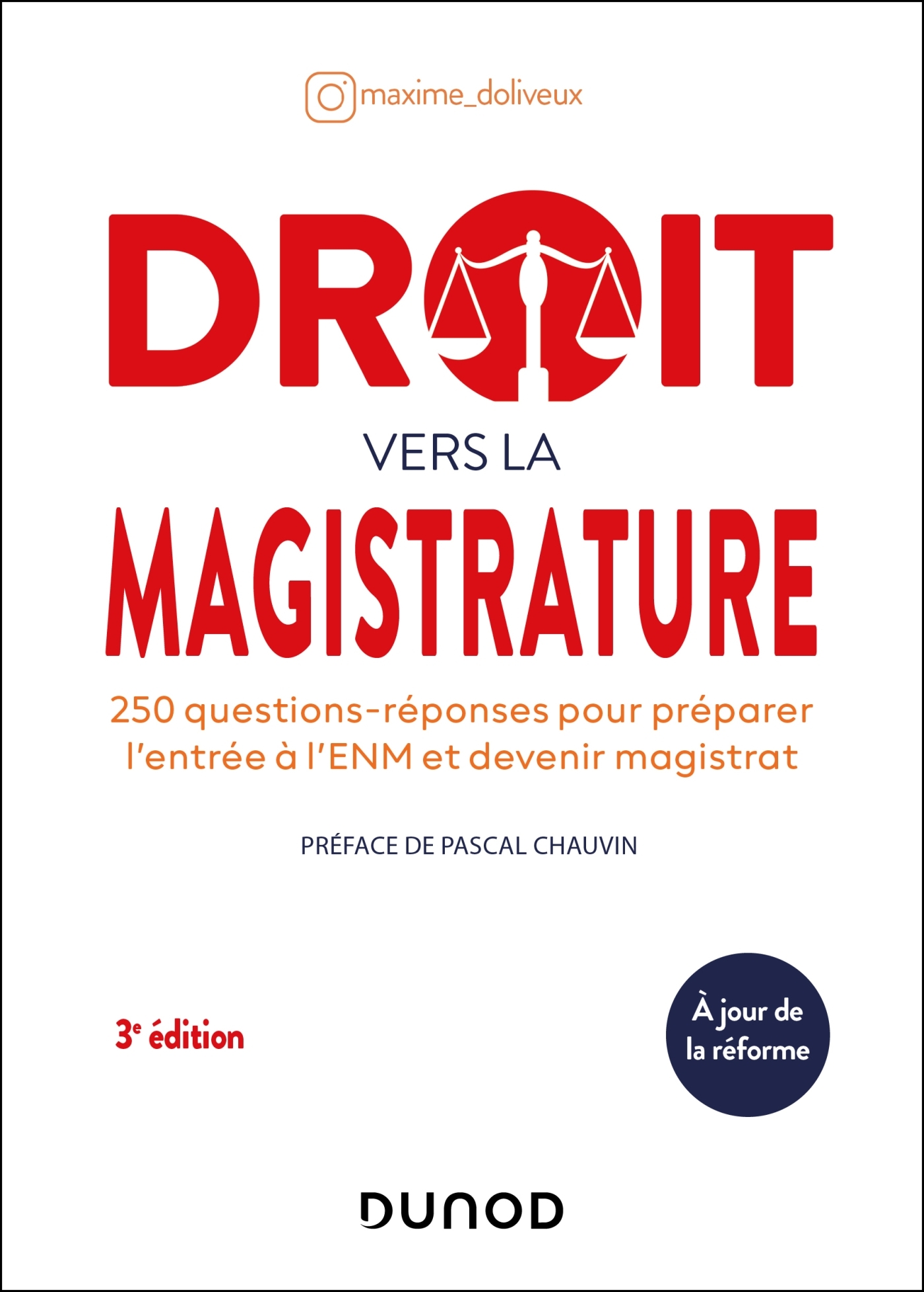 Droit vers la magistrature - 3e éd.