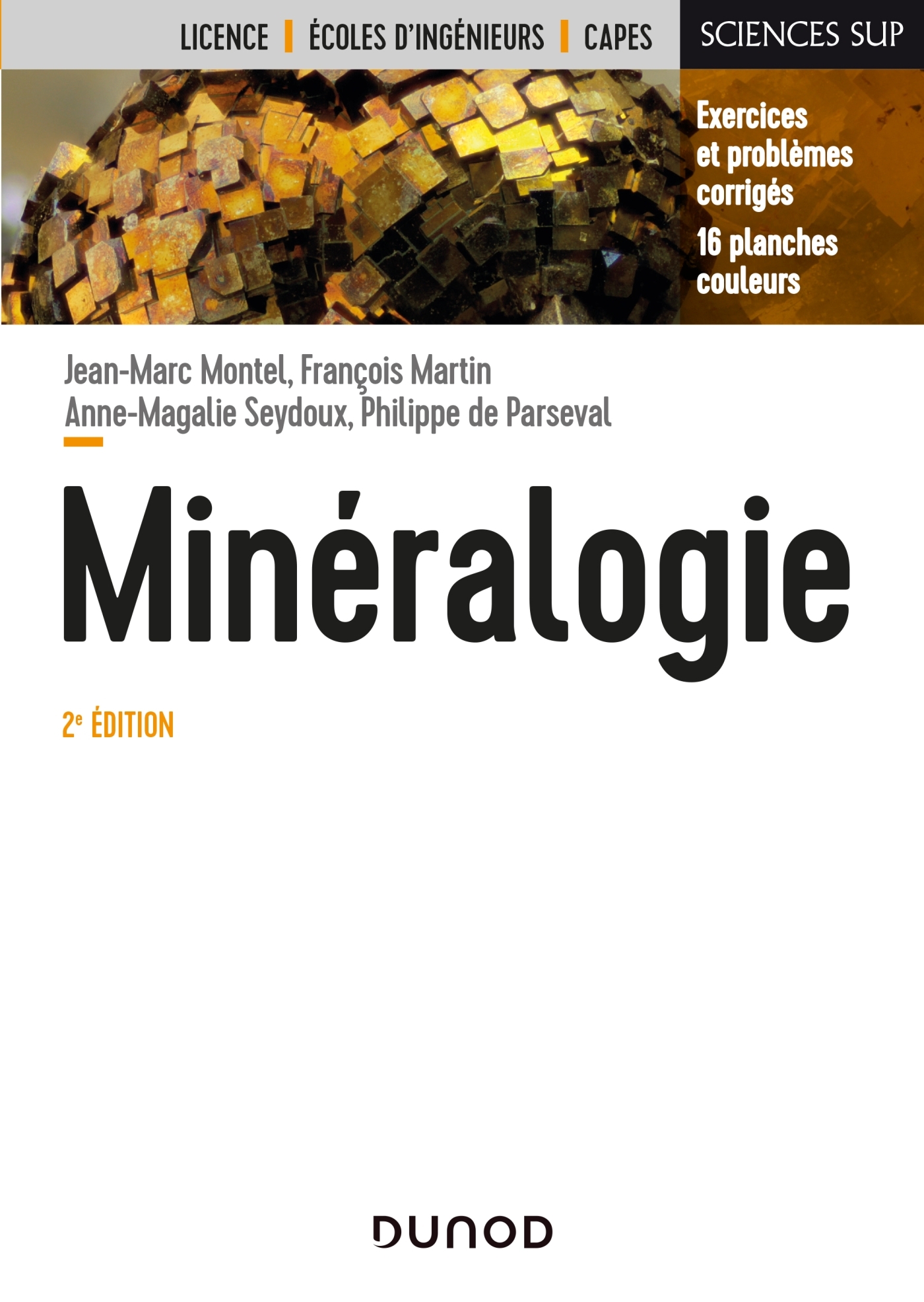 Minéralogie - 2e éd. - Cours et exercices corrigés