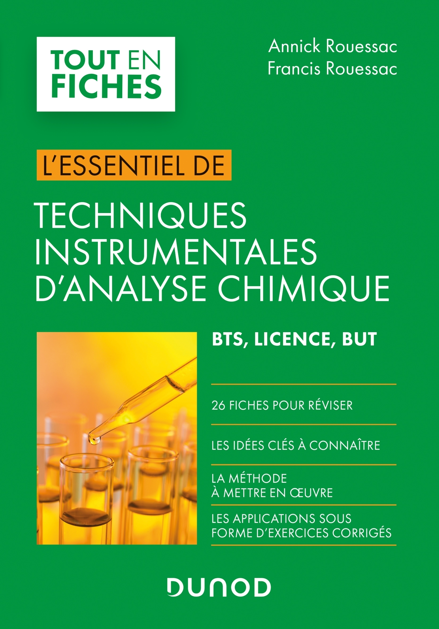 Techniques instrumentales d'analyse chimique - L'essentiel