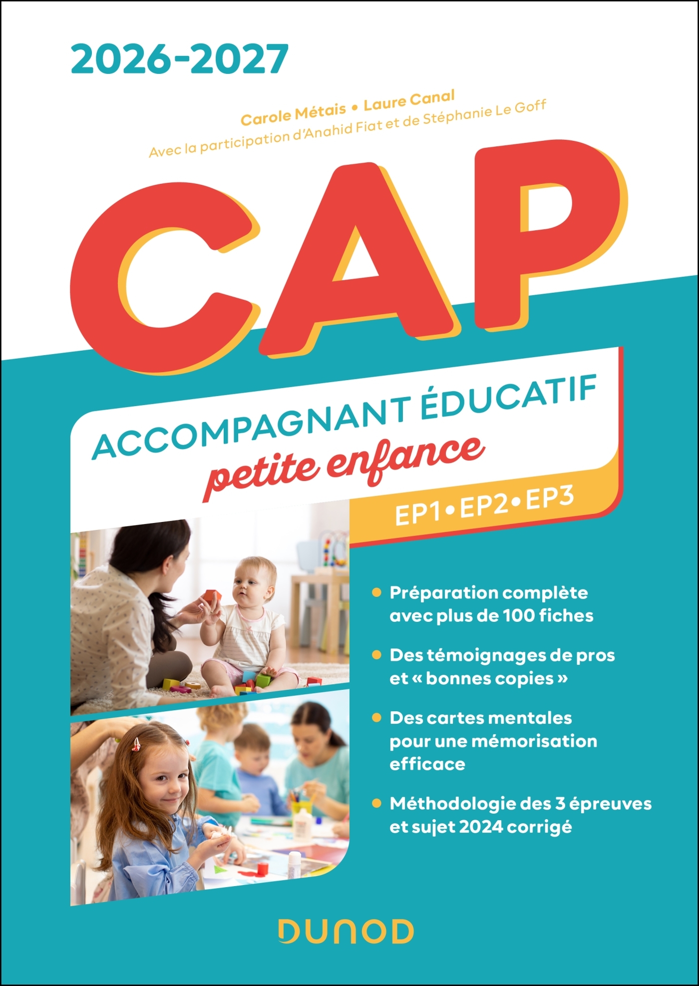CAP Accompagnant éducatif petite enfance (AEPE) - Épreuves professionnelles 2026-2027