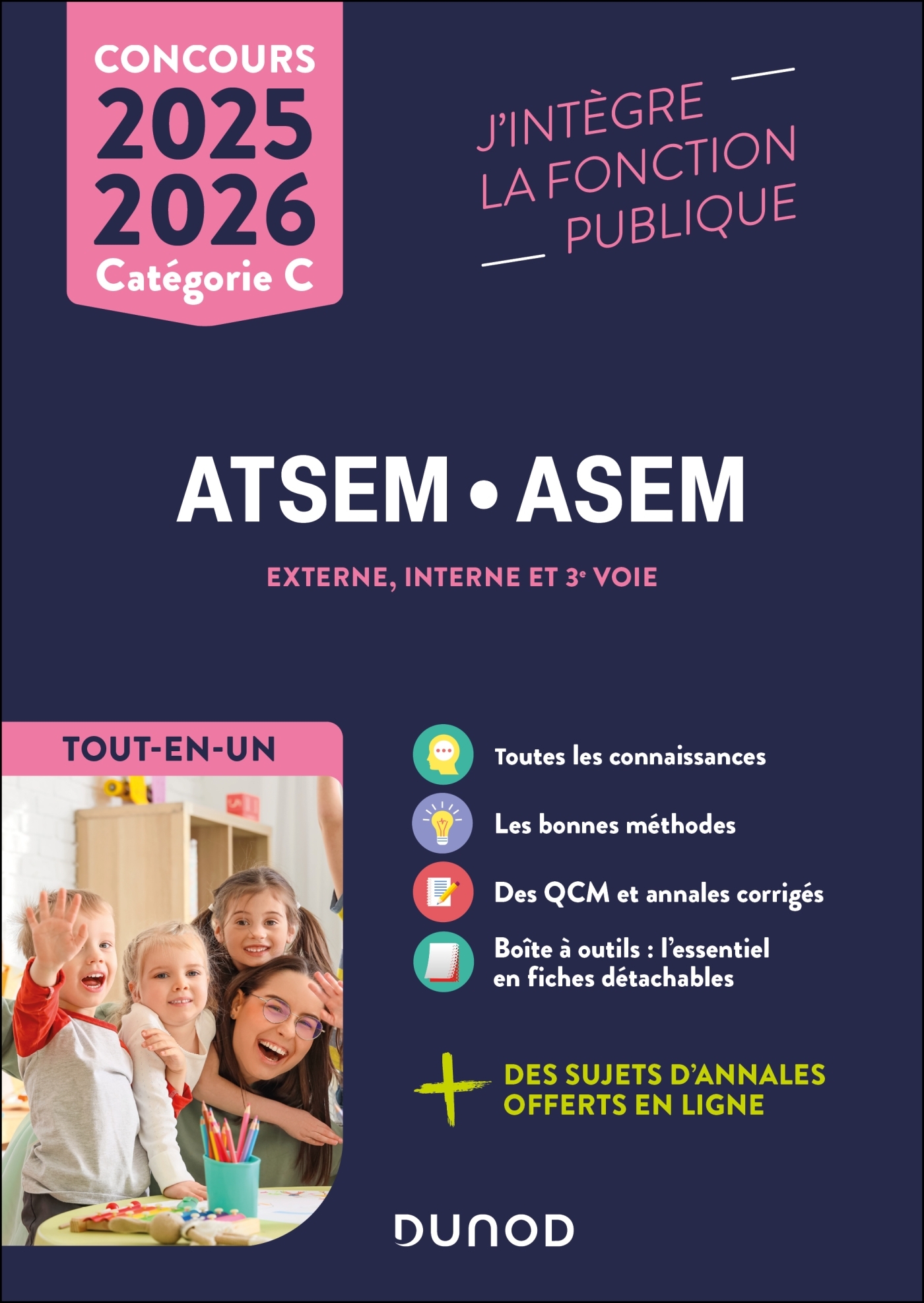 Concours ATSEM ASEM  - Tout-en-un - 2025-2026