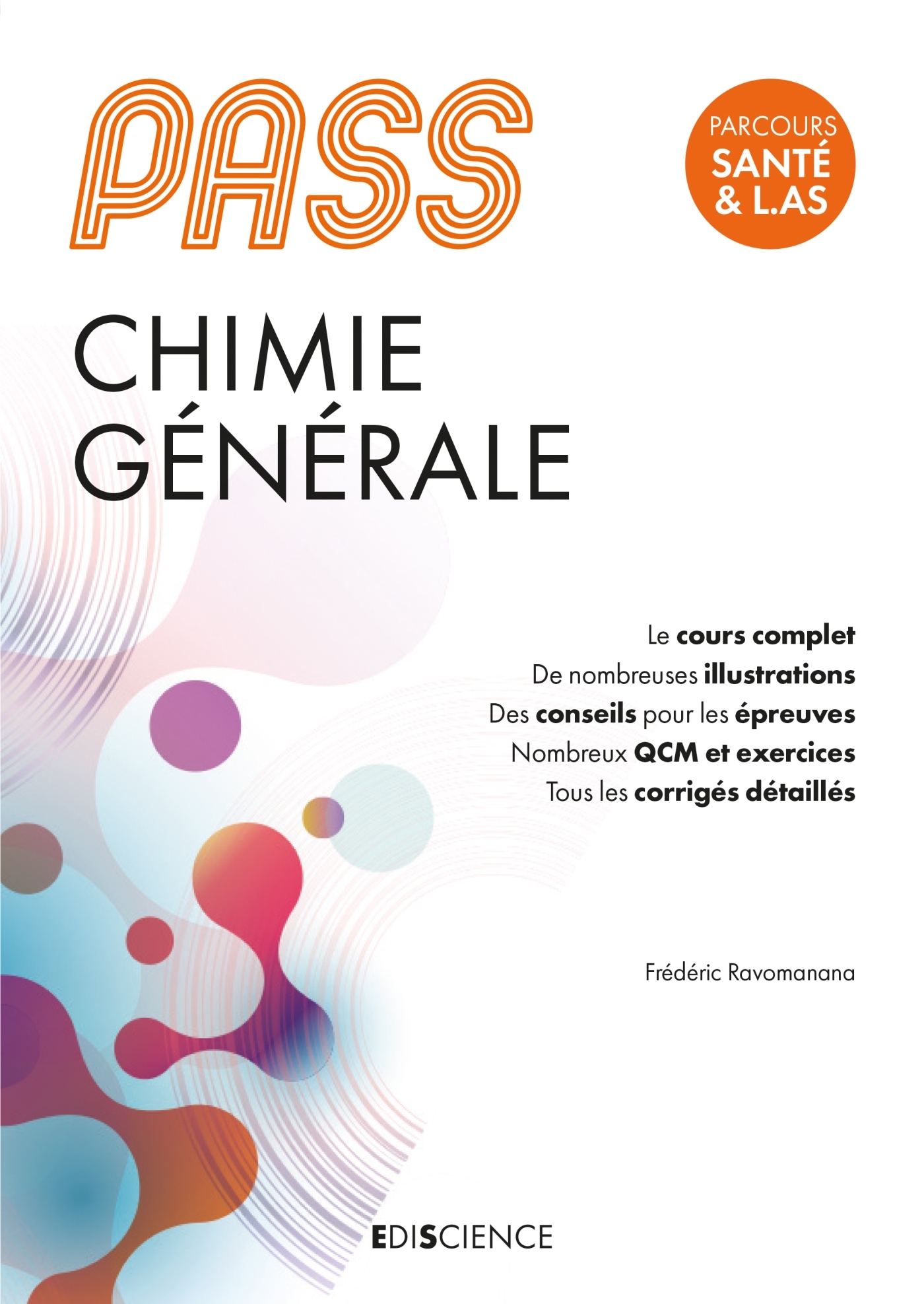 PASS Chimie générale - Manuel : cours + entraînements corrigés