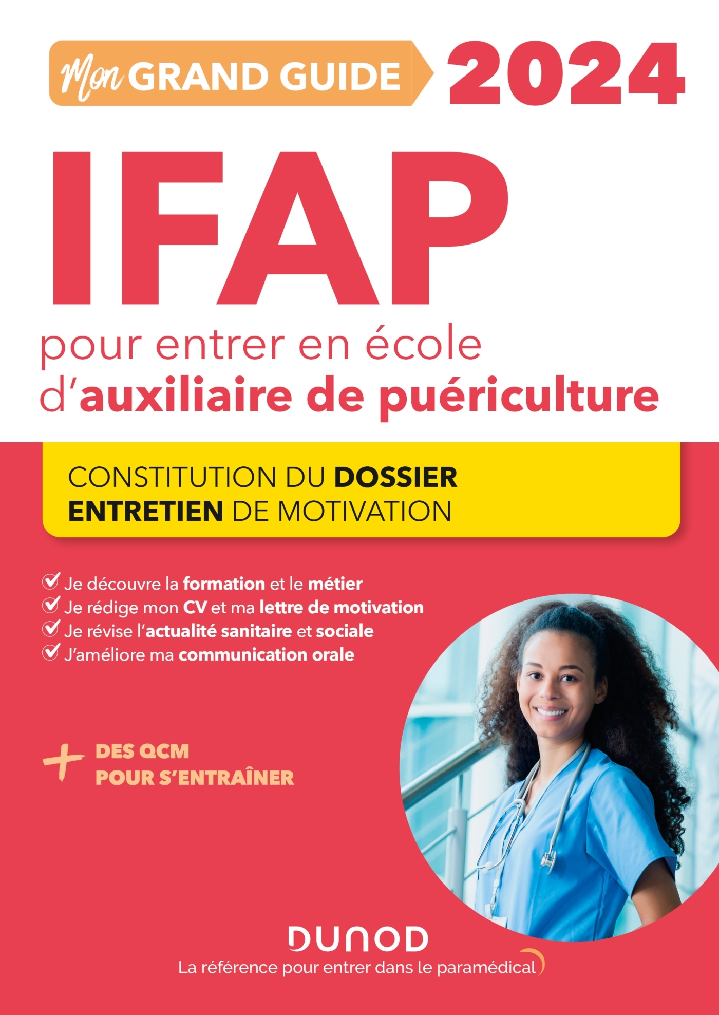 Mon grand guide IFAP 2024 pour entrer en école d'auxiliaire de puériculture