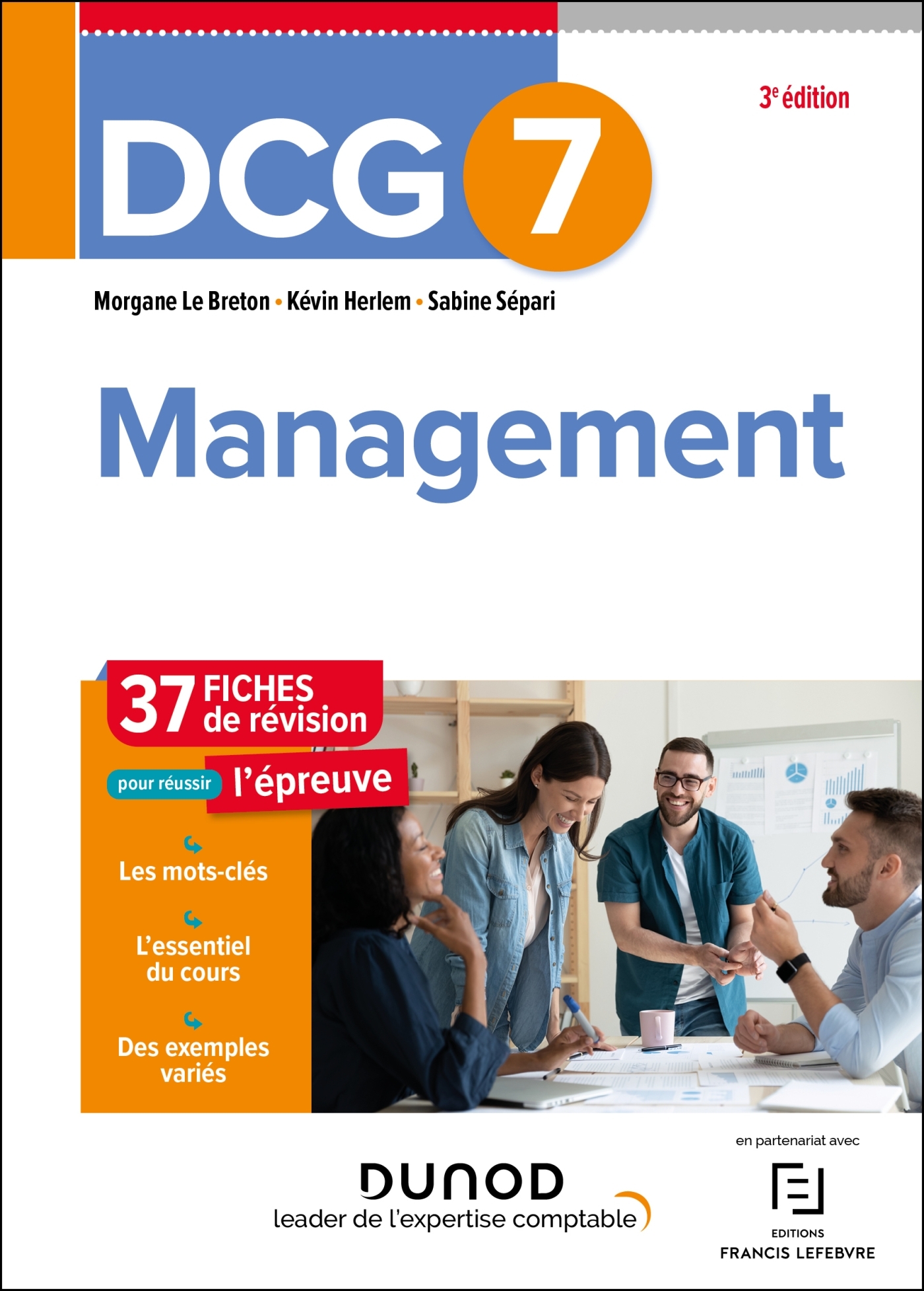 DCG 7 Management - Fiches de révision - 3e éd.