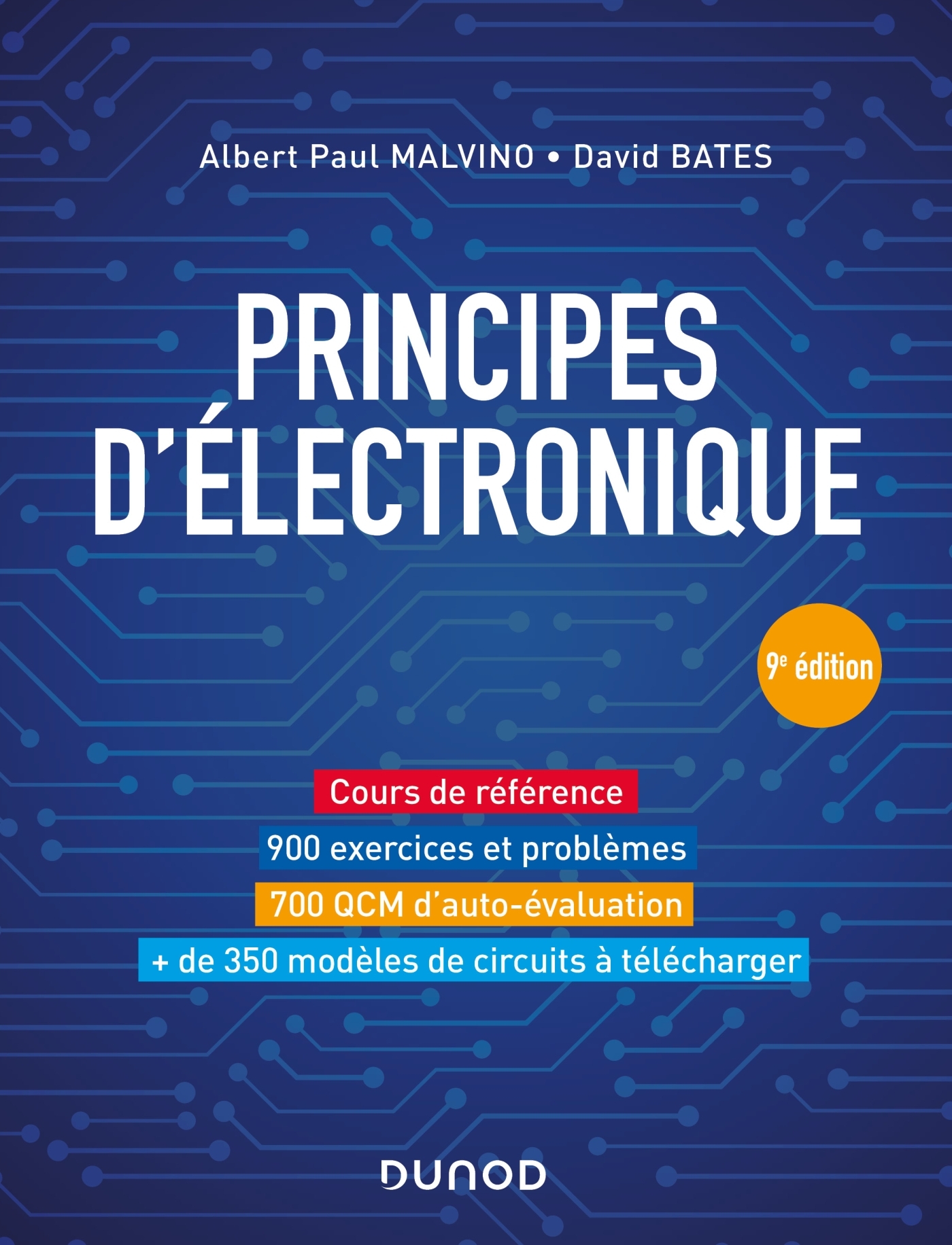 Principes d'électronique - 9e éd. - Cours et exercices corrigés