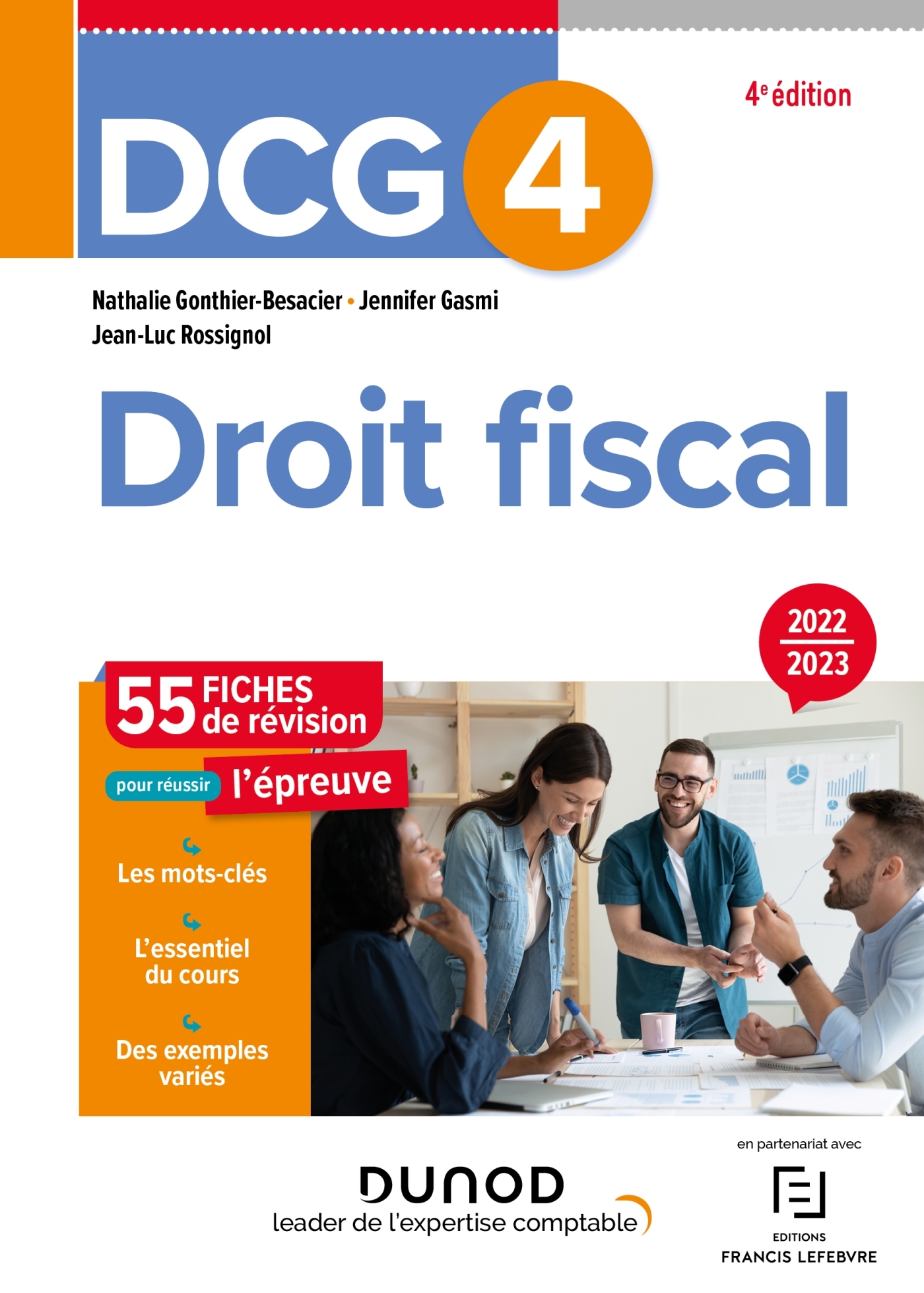 DCG 4 Droit fiscal - Fiches de révision - 2022-2023