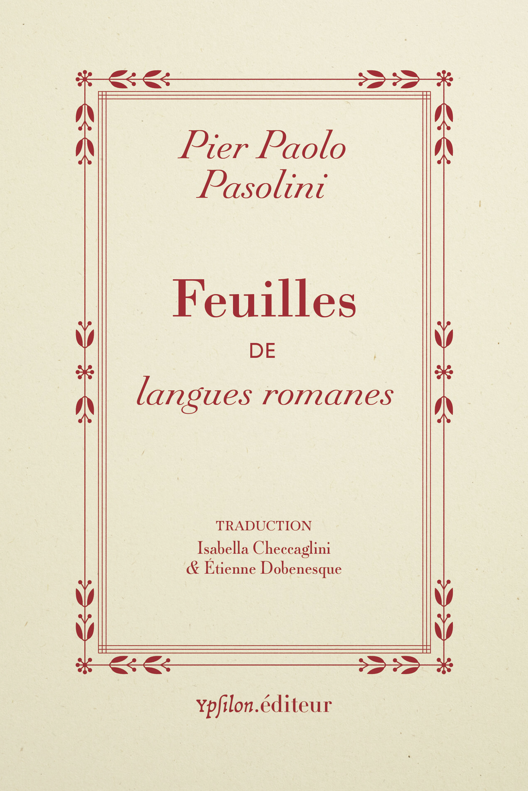 Feuilles de langues romanes