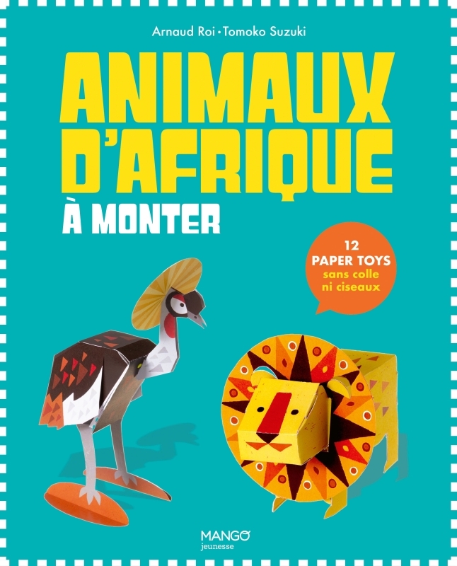 Paper Toys Animaux d'Afrique à monter