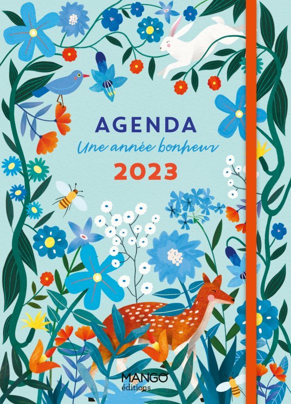 Agenda une année bonheur 2023