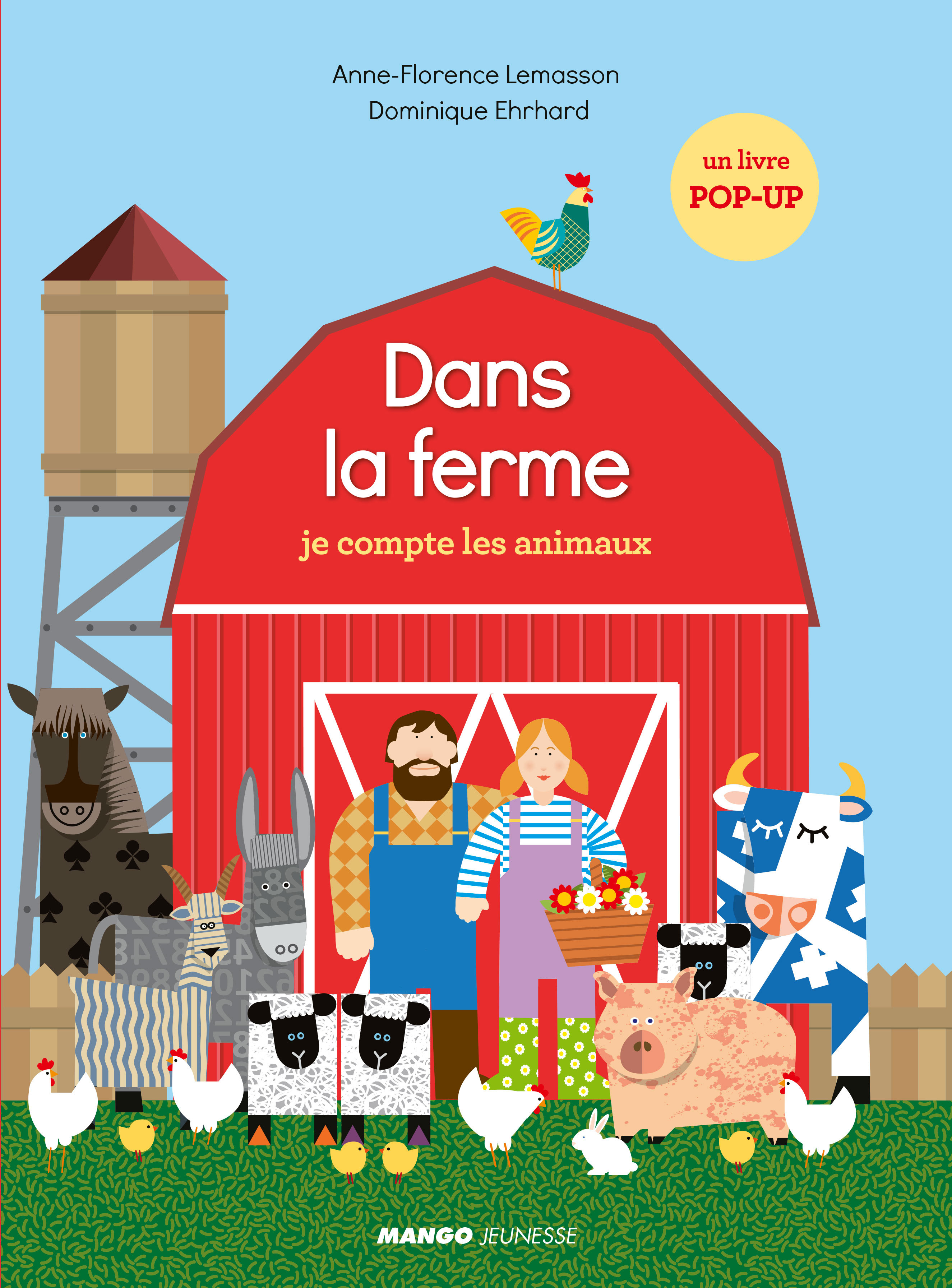 Dans la ferme je compte les animaux