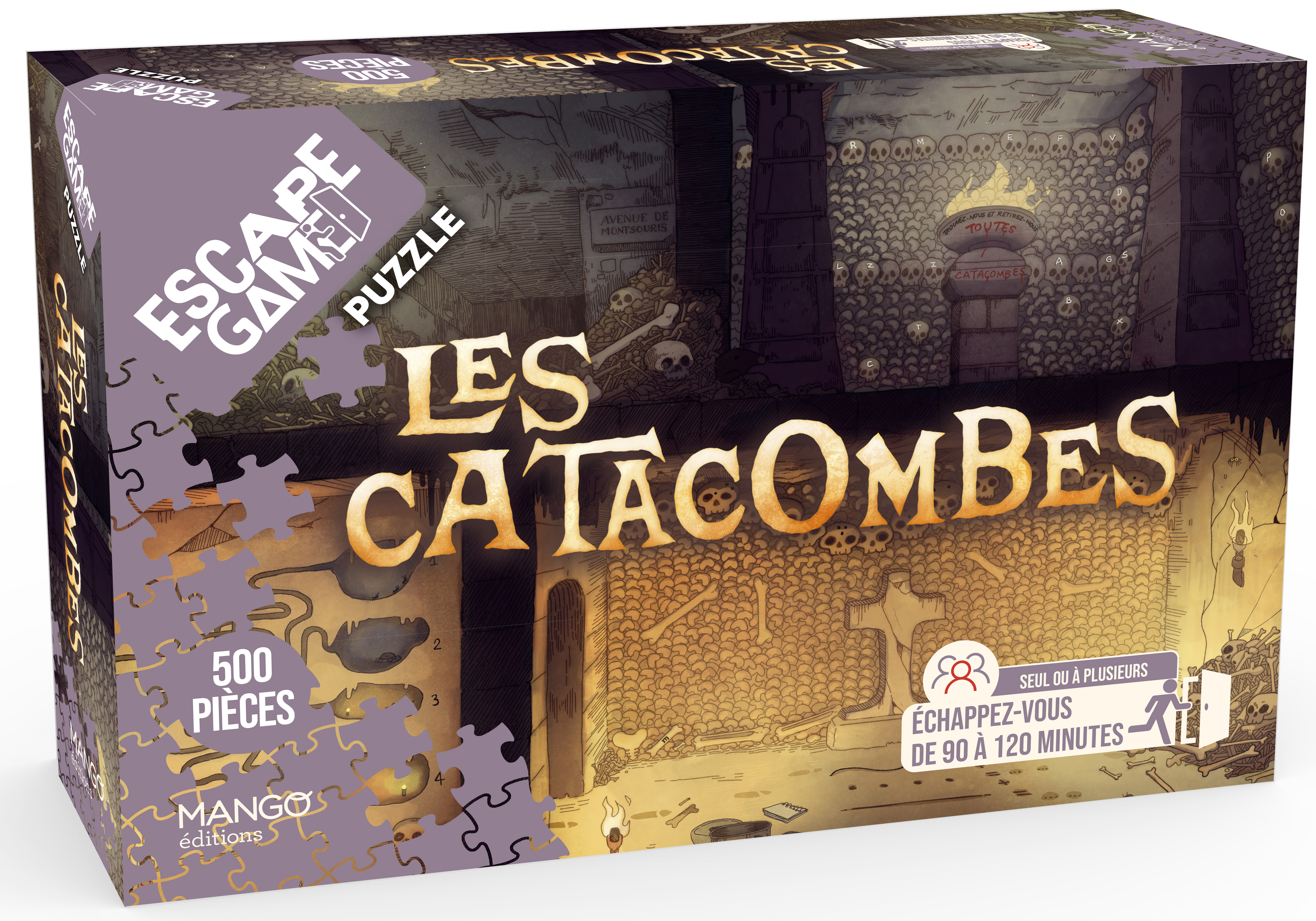 Escape game puzzle - Les catacombes