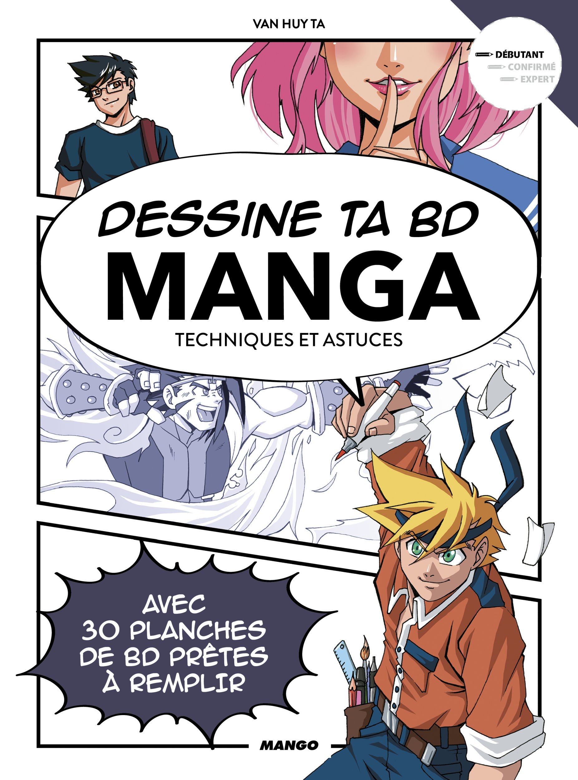 Dessine ta BD manga !