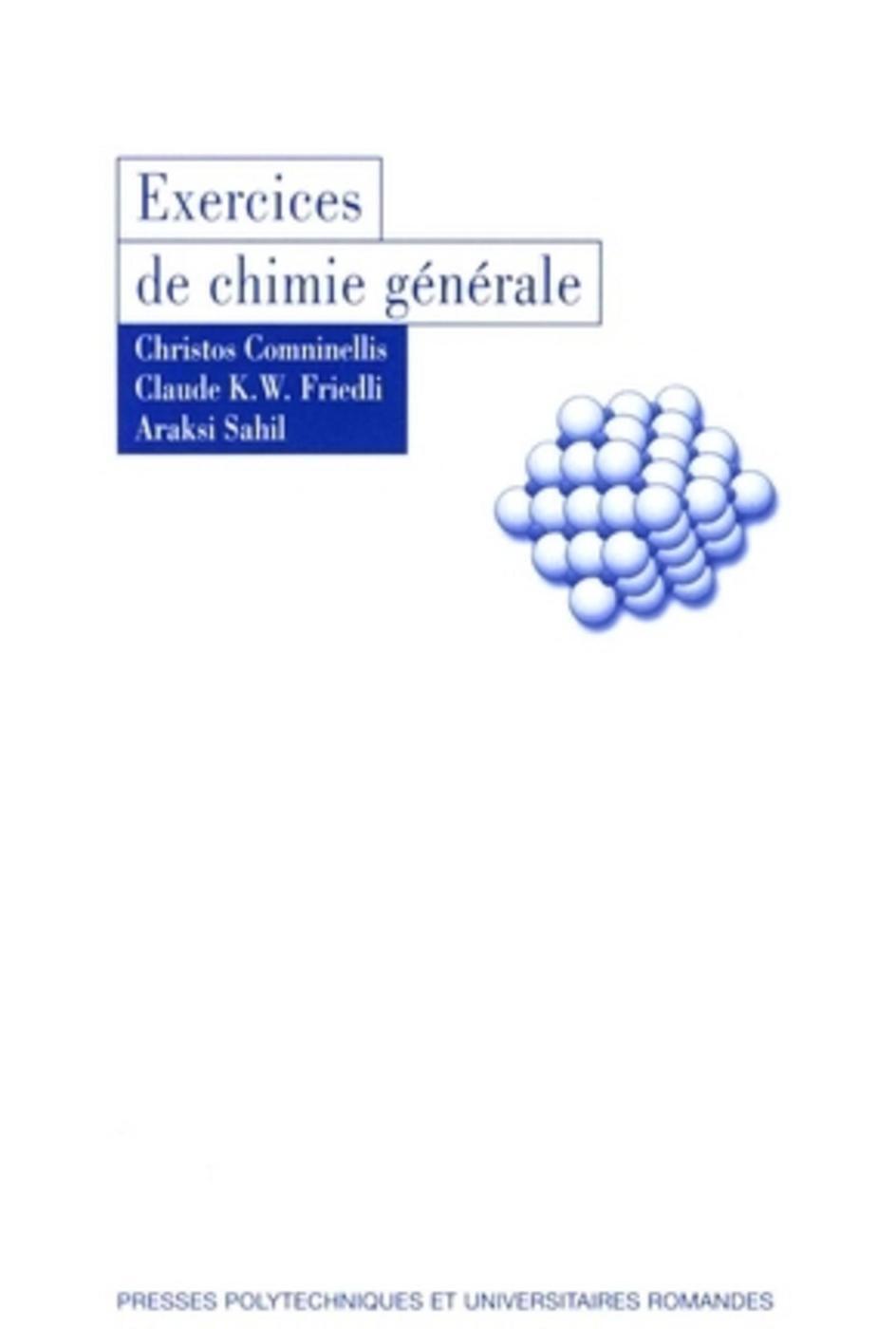 Exercices de chimie générale