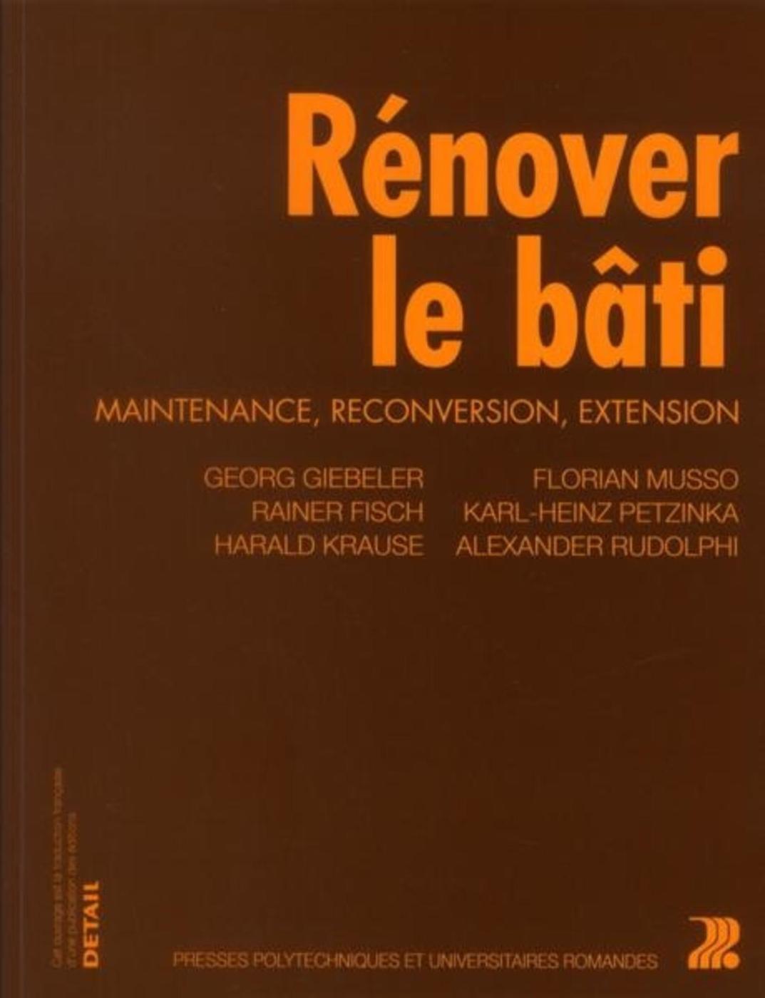 Rénover le bâti