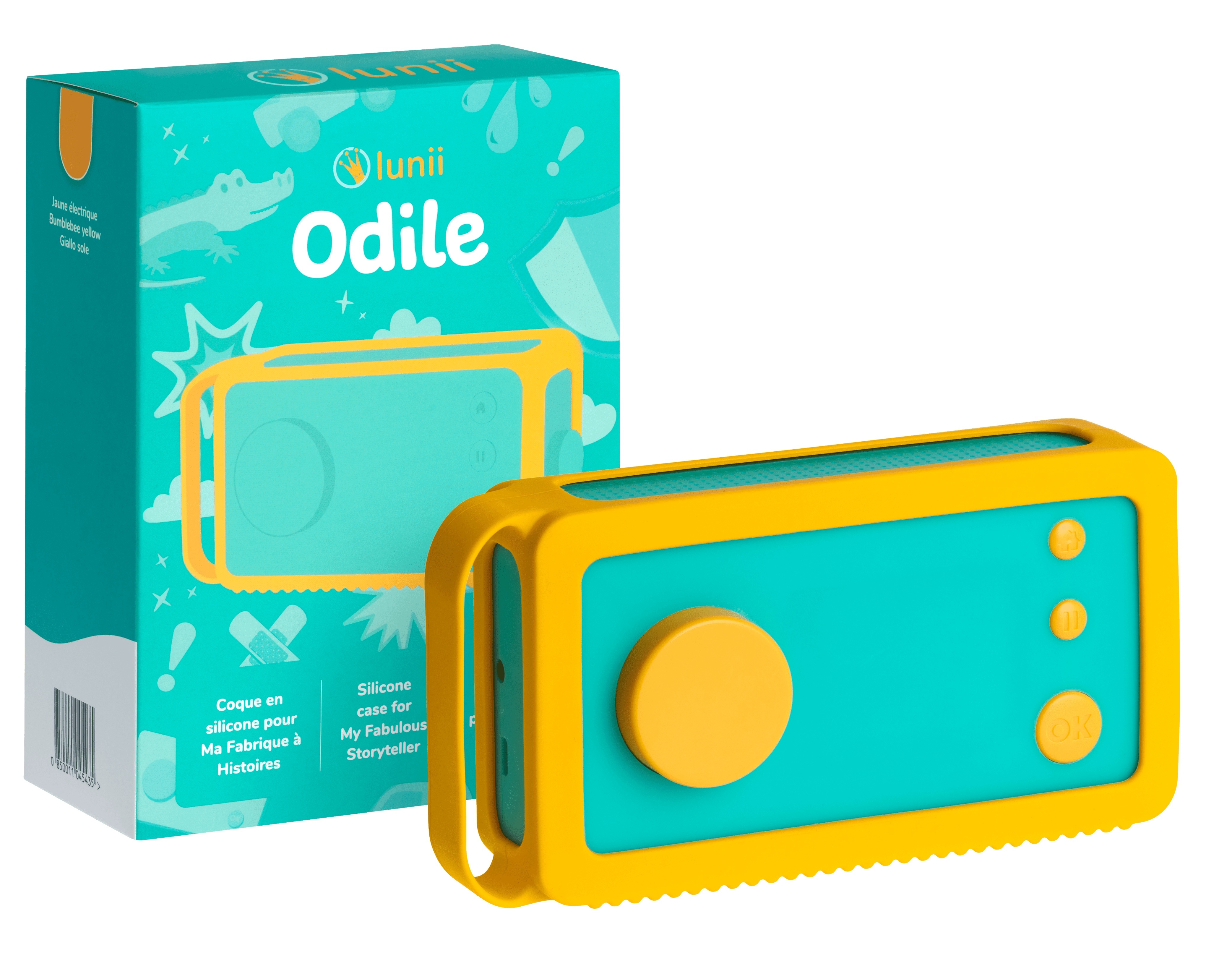 COQUE ODILE DE PROTECTION JAUNE