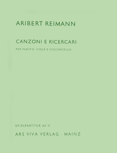 Canzoni e Ricercari
