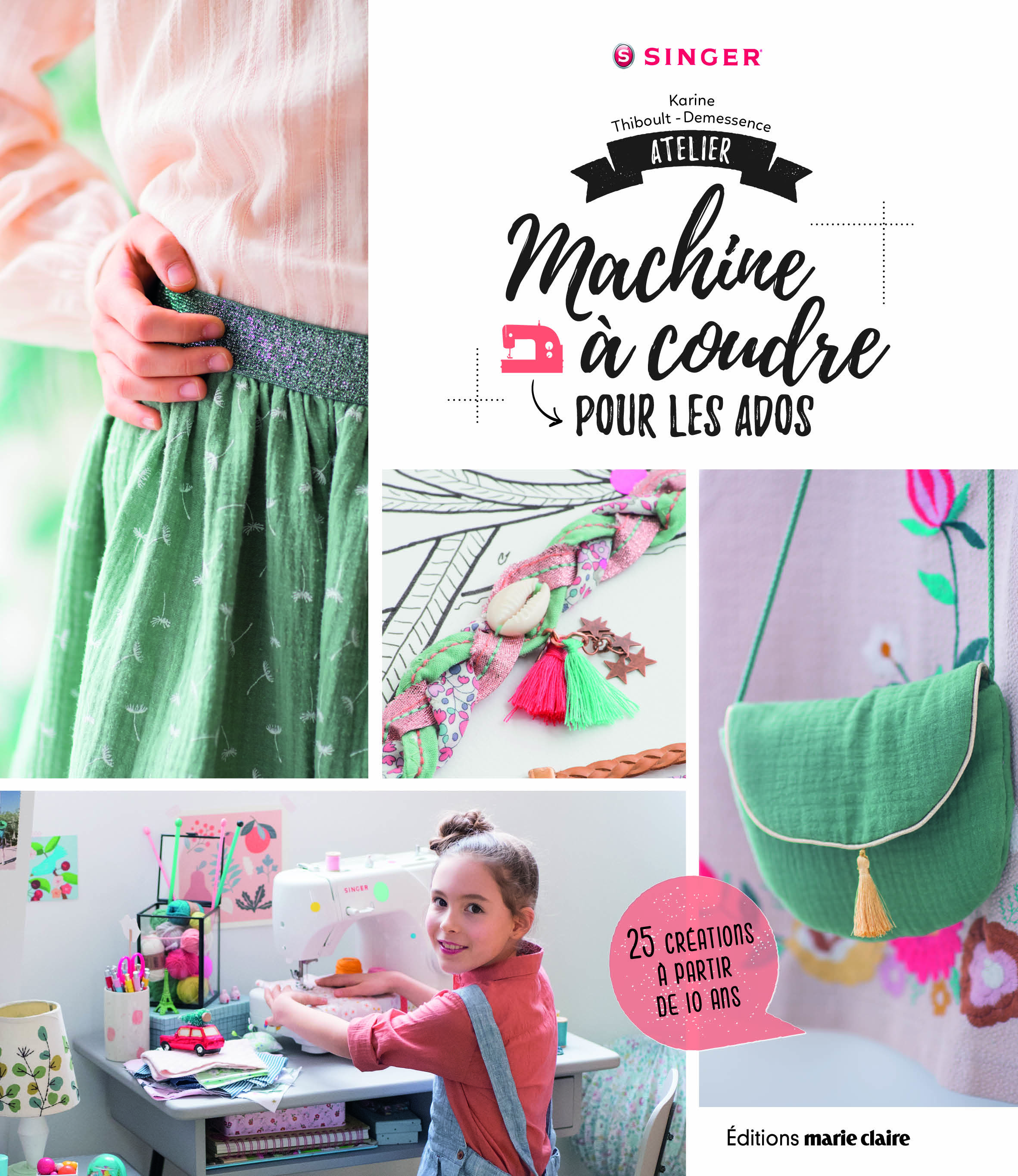 Atelier machine à coudre pour les ados