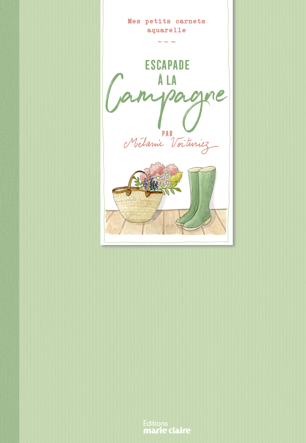 Escapade à la Campagne, mes petits carnets aquarelle