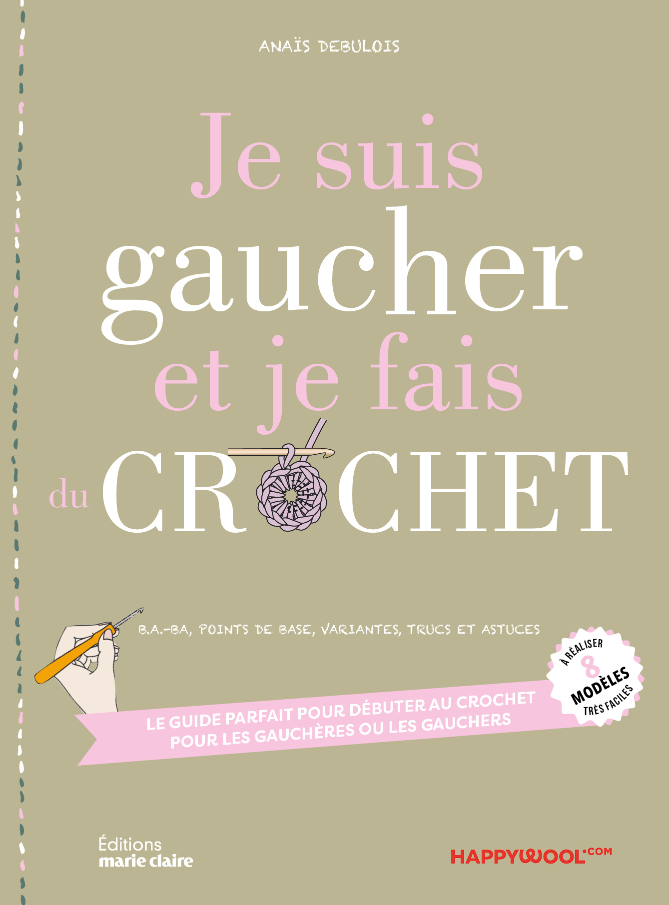 Je suis gaucher et je fais du crochet
