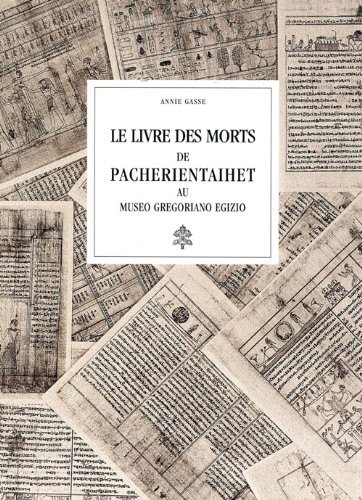 LE LIVRE DES MORTS DE PACHERIENTAIHEIT