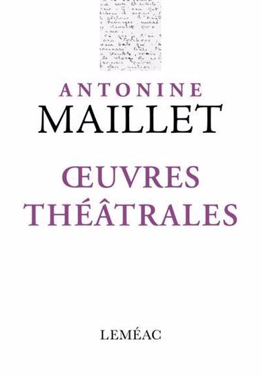 OEUVRES THEATRALES