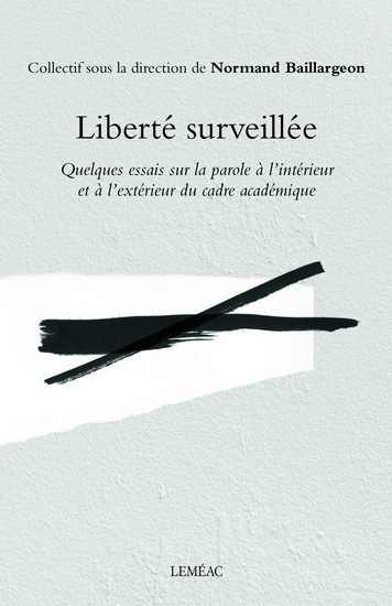 LIBERTE SURVEILLEE