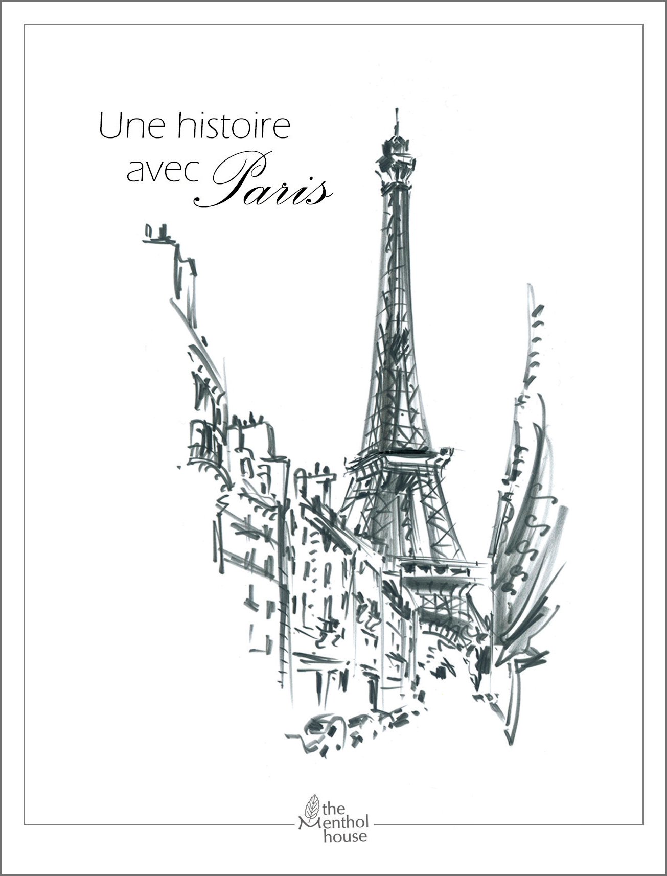 Une histoire avec Paris -Tour Eiffel