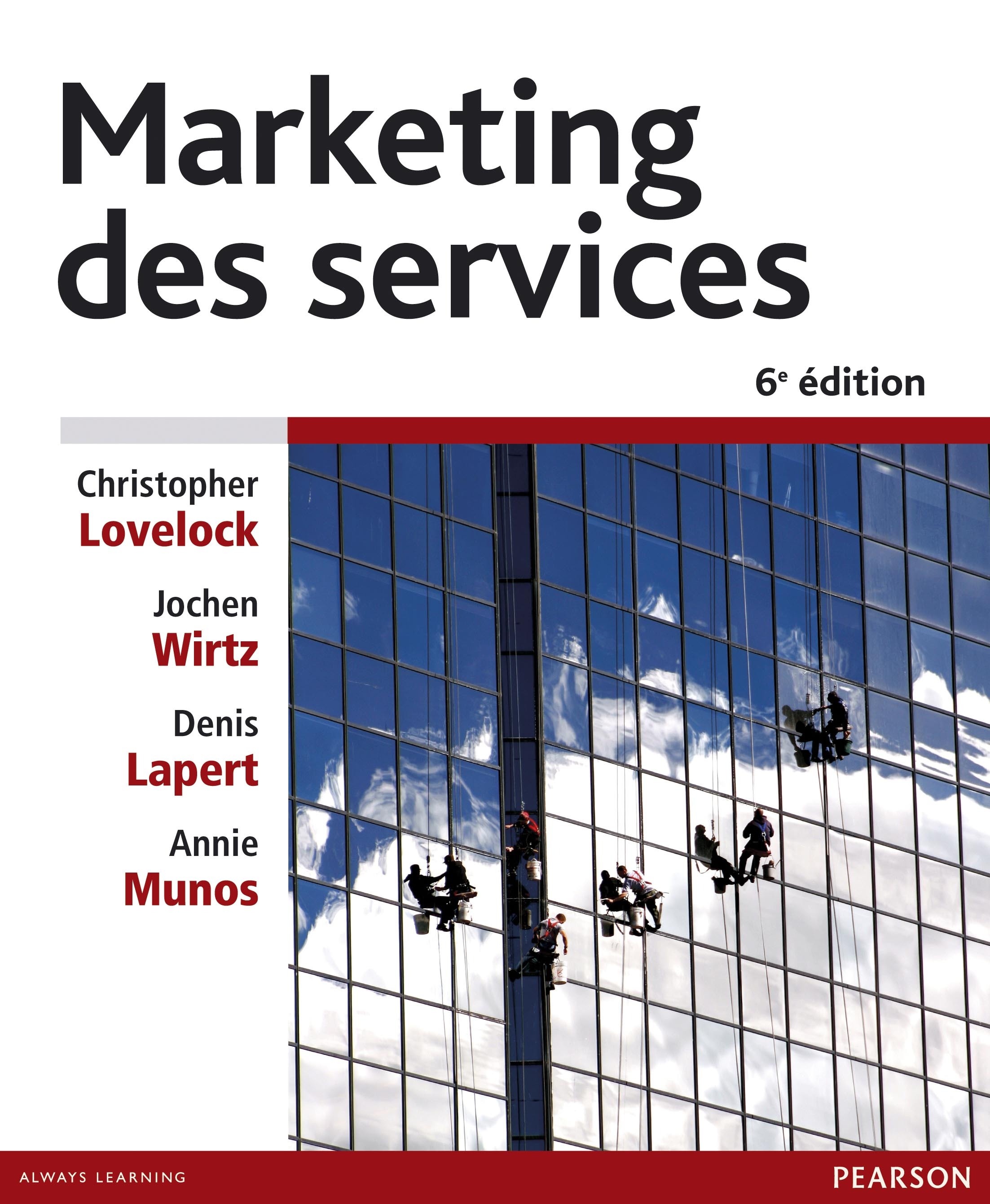 MARKETING DES SERVICES 6E ED.