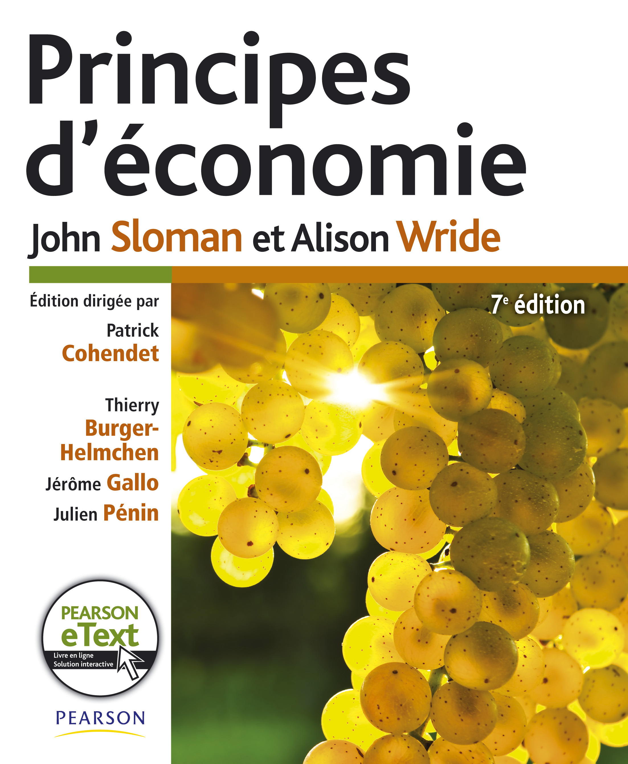 PRINCIPES D'ECONOMIE 7E ED + E-TEXT
