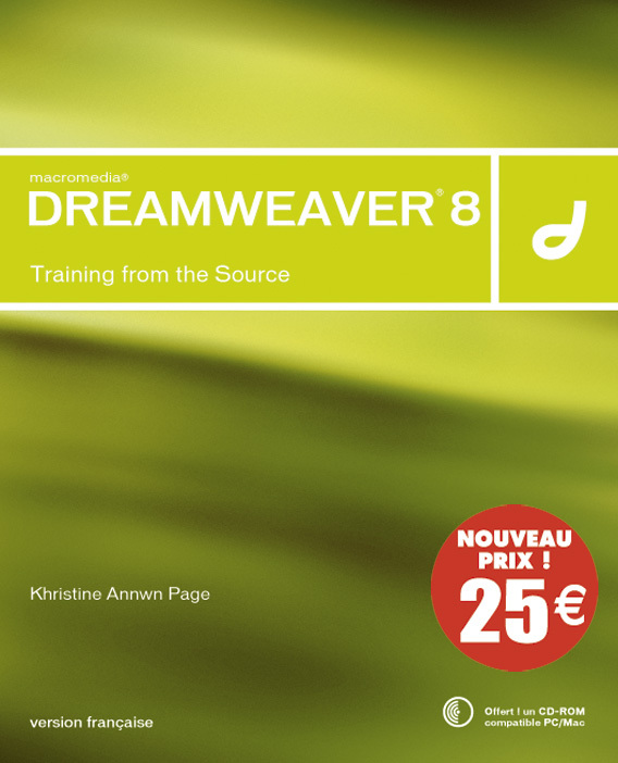 MACROMEDIA DREAMWEAVER 8 NOUVEAUX PRIX