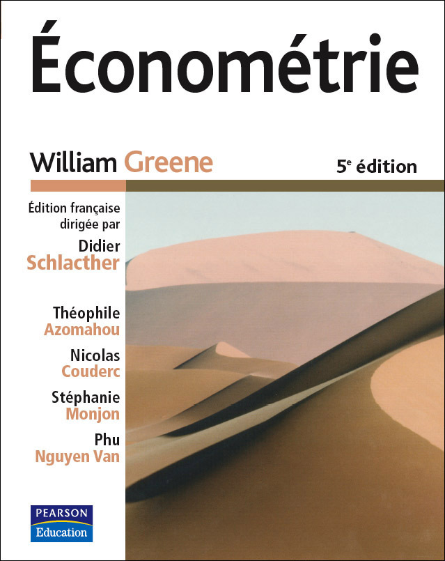 ECONOMETRIE 5E EDITION