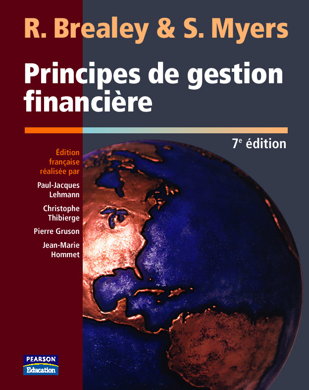 PRINCIPES DE GESTION FINANCIERE 7E ED