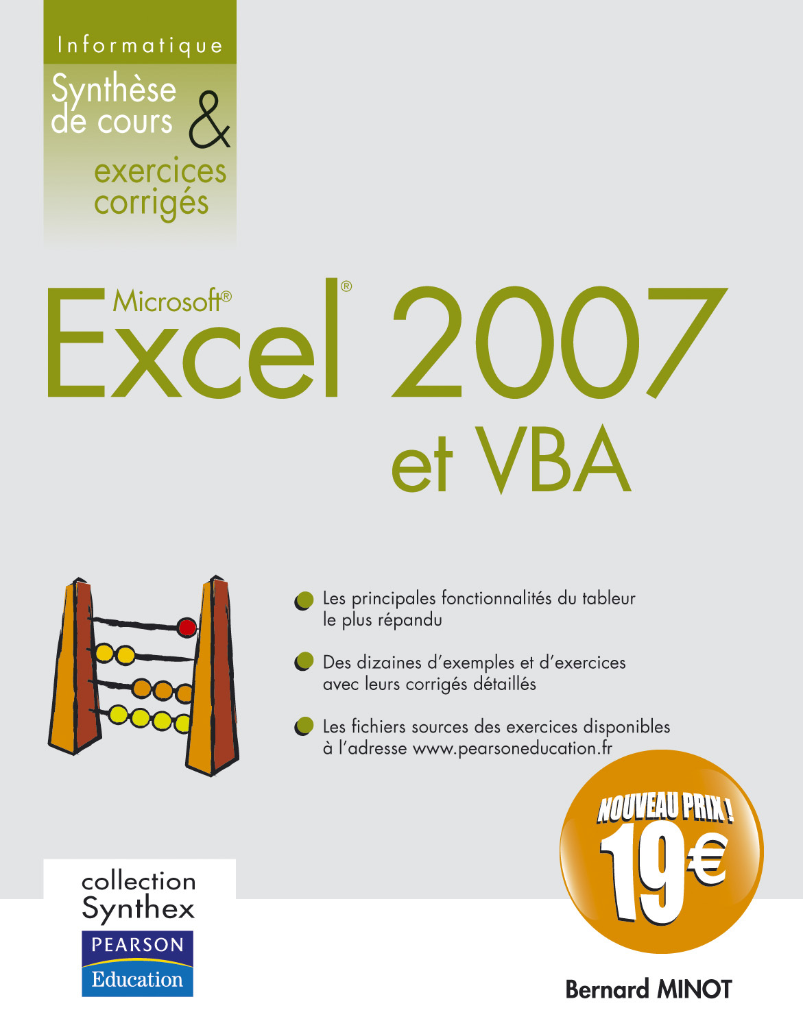 EXCEL 2007 ET VBA SYNTHEX NOUVEAU PRIX