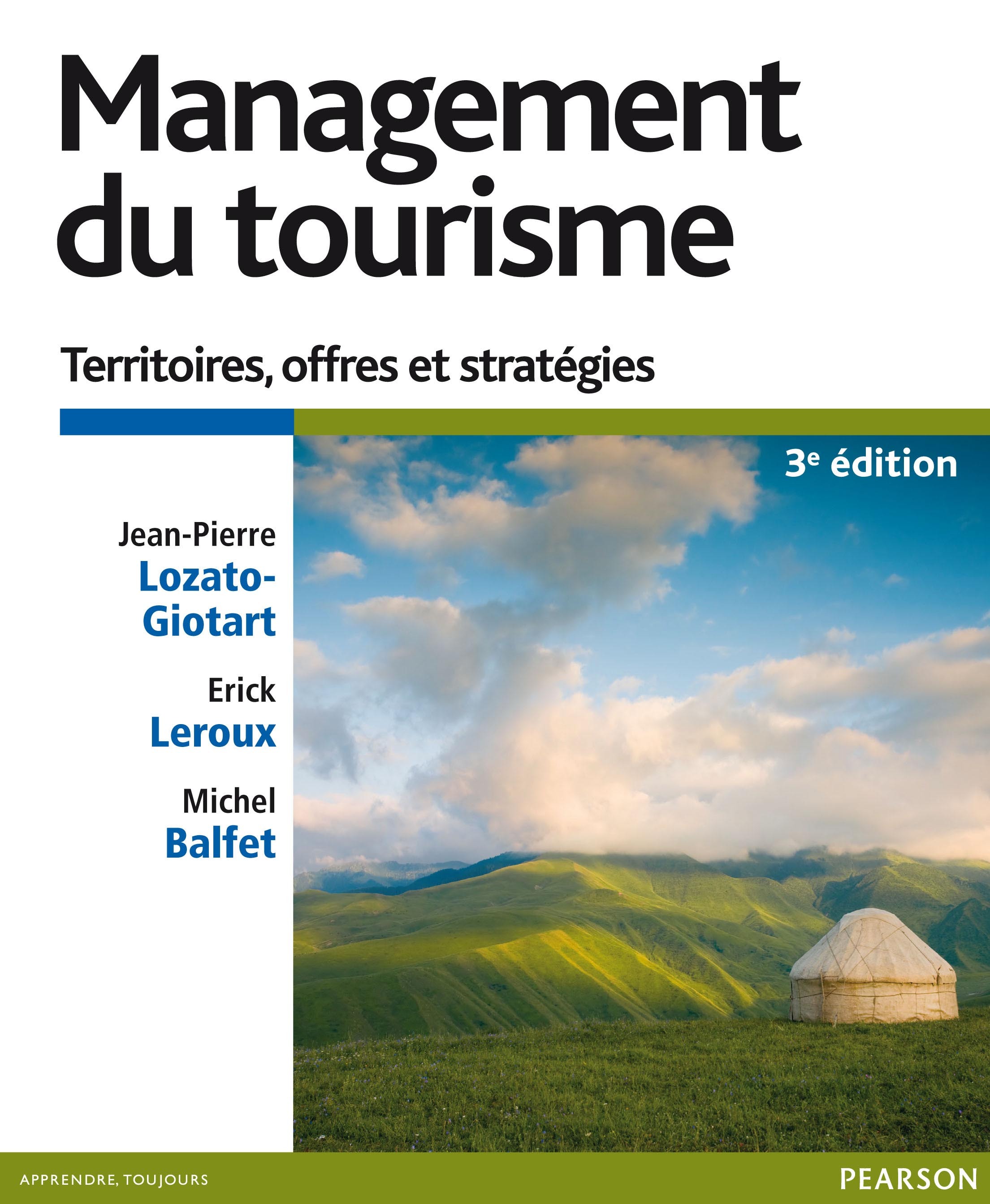 MANAGEMENT DU TOURISME 3E ED