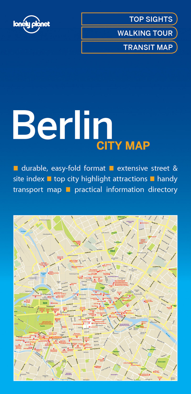 Berlin City Map 1ed -anglais-