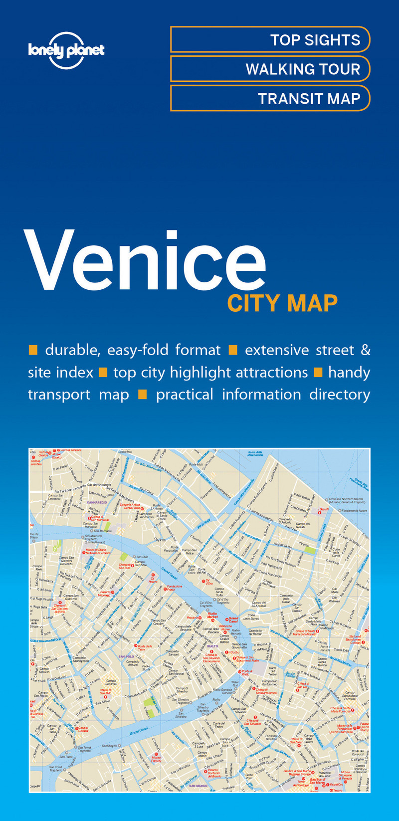 Venice City Map 1ed -anglais-