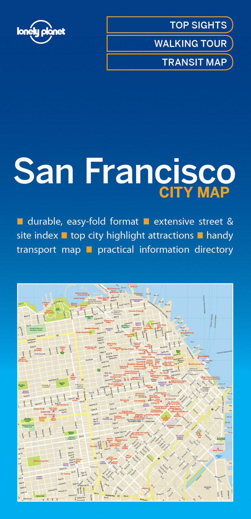 San Francisco City Map 1ed -anglais-
