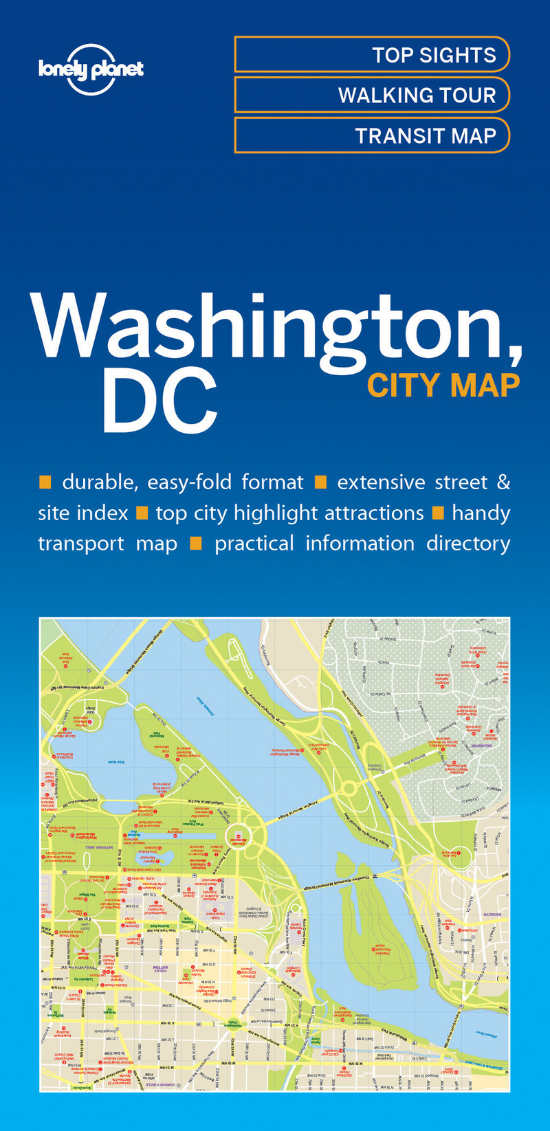 Washington, DC City Map 1ed -anglais-