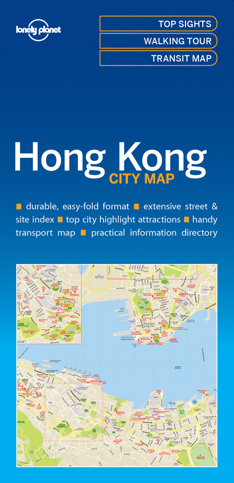 Hong Kong City Map 1ed -anglais-