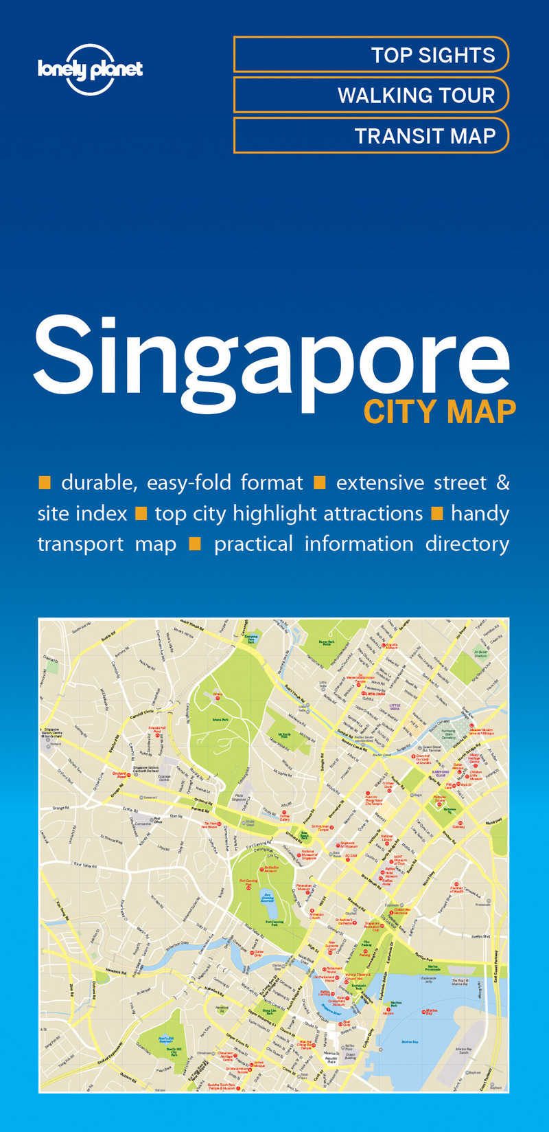 Singapore City Map 1ed -anglais-