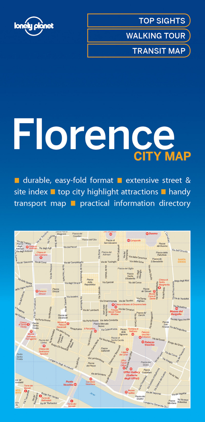 Florence City Map 1ed -anglais-