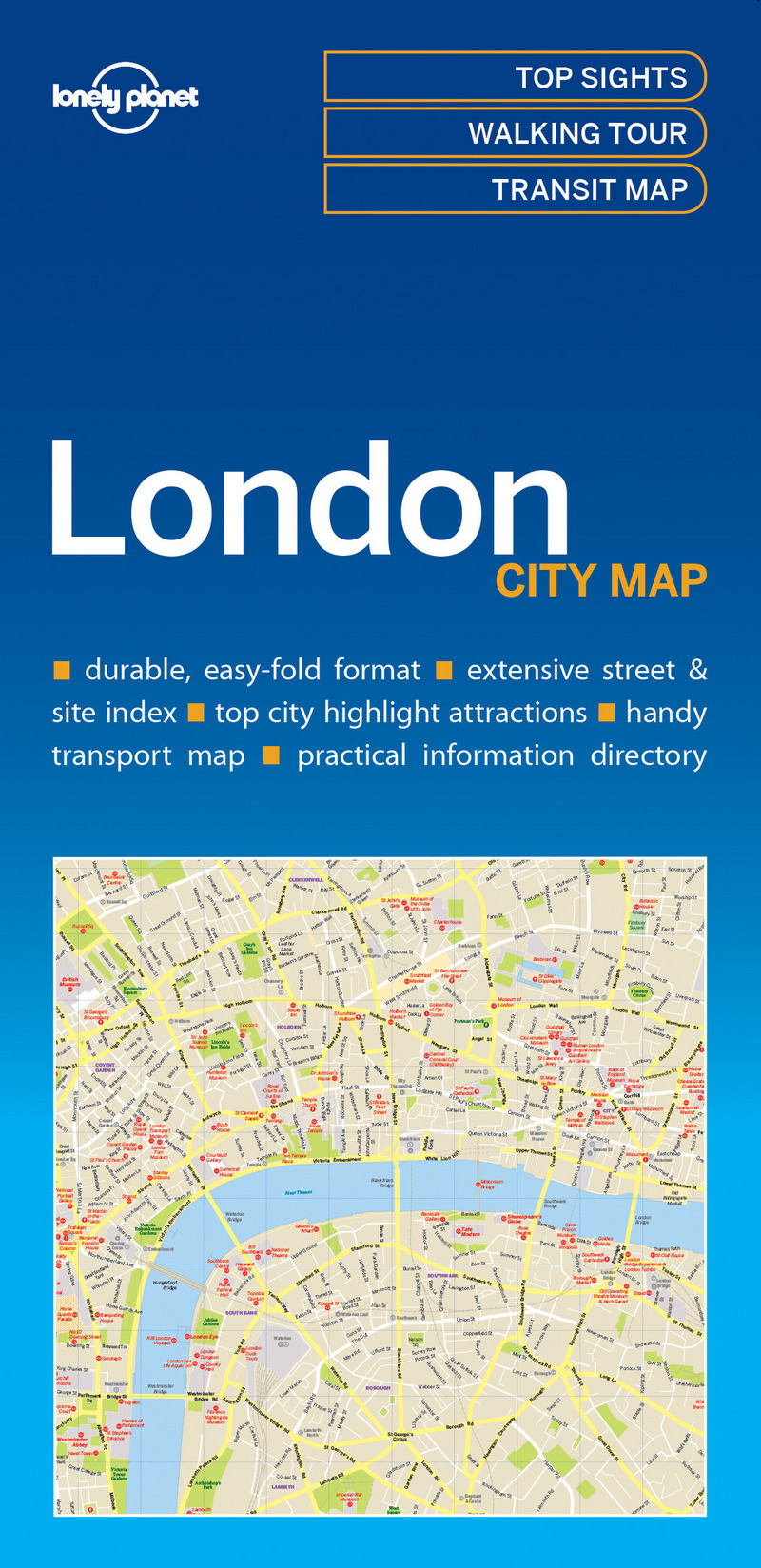 London City Map 1ed -anglais-