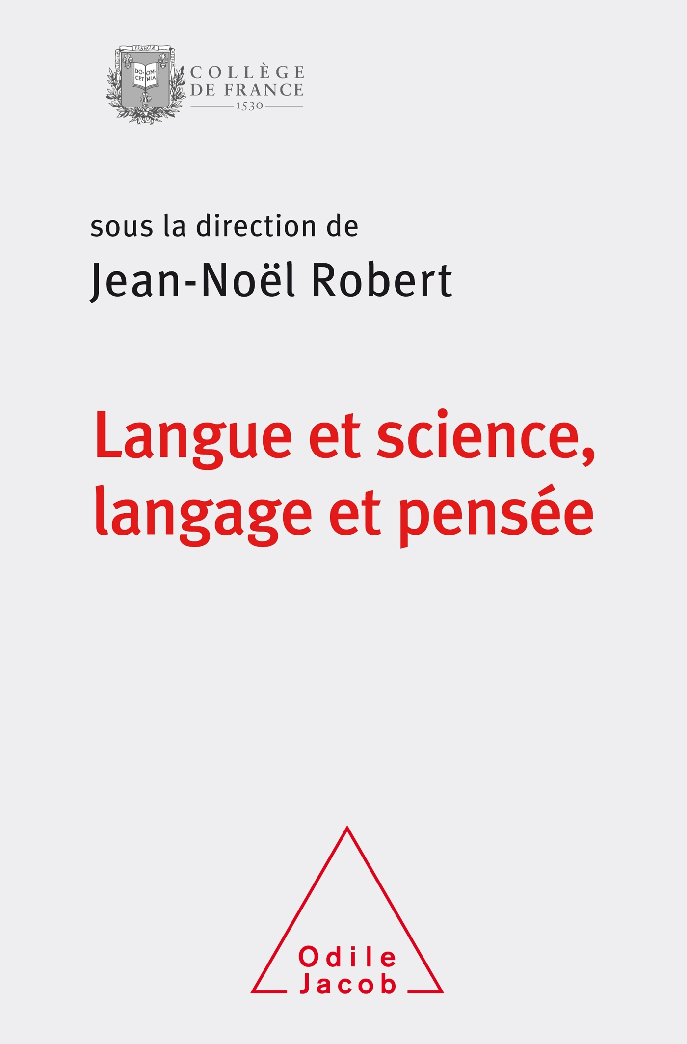 Langue et science, Langage et pensée
