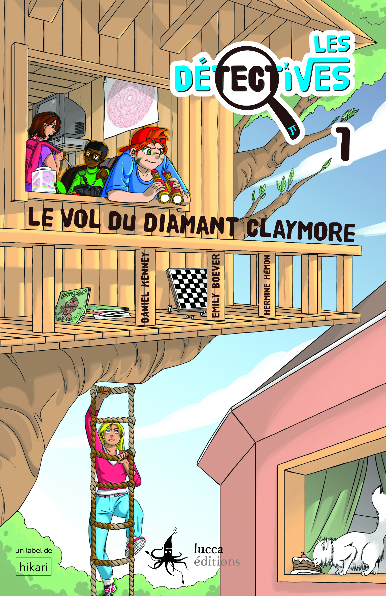 LES DETECTIVES TOME 1 : LE VOL DU DIAMANT CLAYMORE