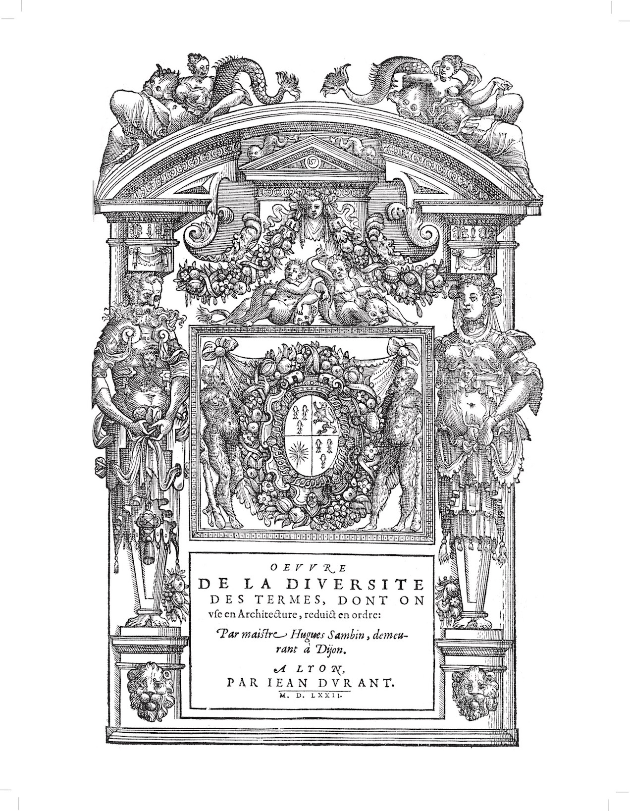 Œuvre de la diversité des Termes, dont on use en architecture, réduit en ordre